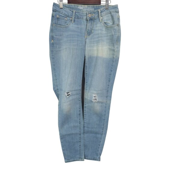 Bundle of Old Navy Denim Dark and Light Wash Straight and Skinny Back to School - Picture 5 of 16